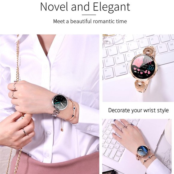AK15 Women\'s Smart Watch Waterproof Purple